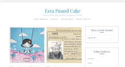 Desktop Screenshot of ezrapoundcake.com